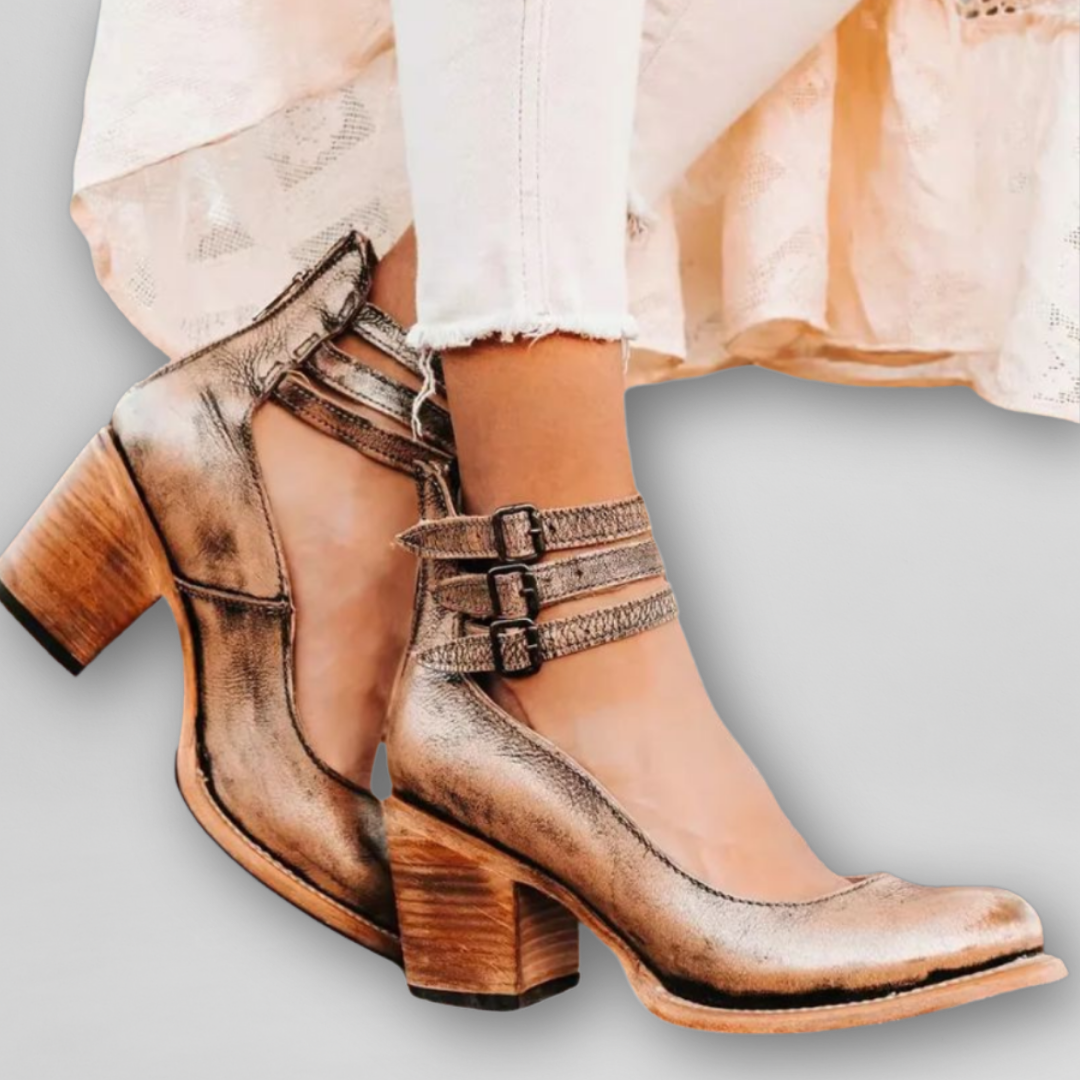 Ebru™ | Vintage Sandalen