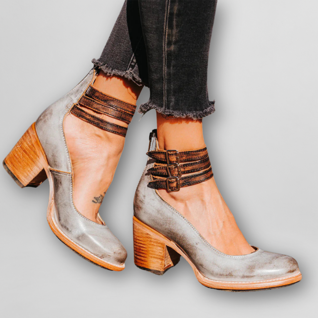 Ebru™ | Vintage Sandalen