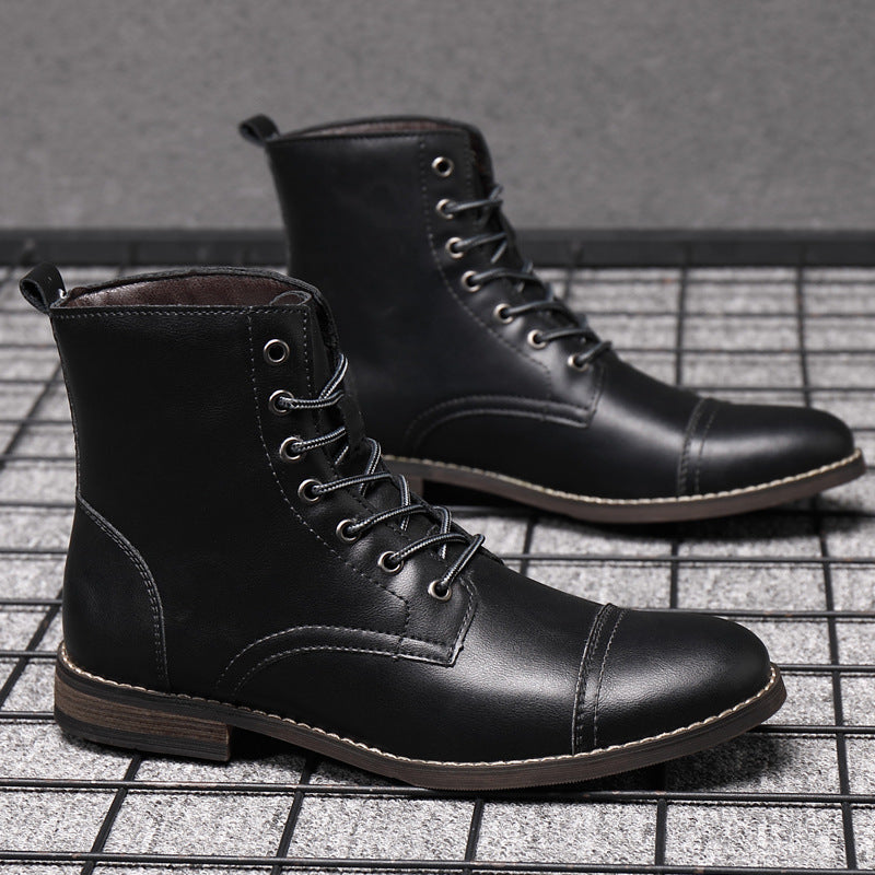 Mats | Kunstläder Stiefeletten