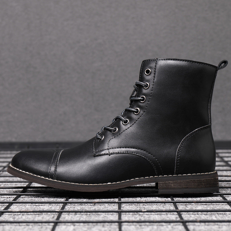 Mats | Kunstläder Stiefeletten