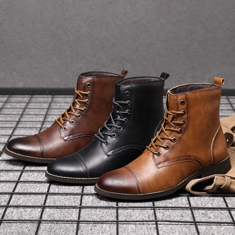 Mats | Kunstläder Stiefeletten