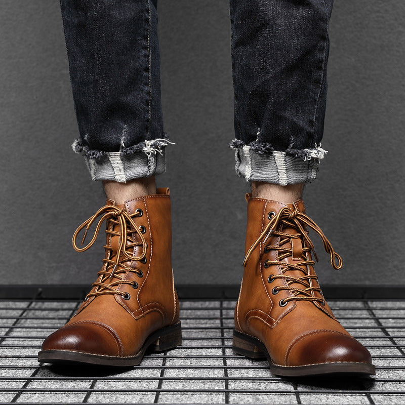 Mats | Kunstläder Stiefeletten