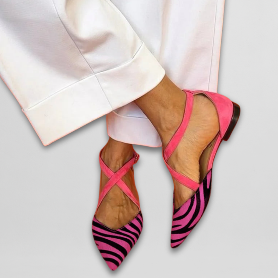 Rhea™ | Ballerinas mit Riemchen