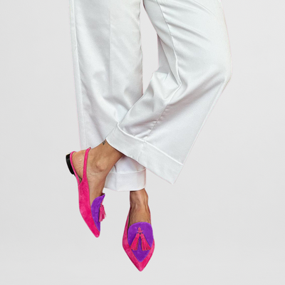 Xara™ | Bunte spitze Loafer
