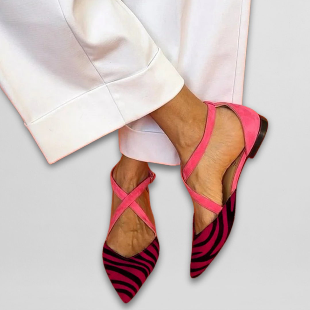 Rhea™ | Ballerinas mit Riemchen