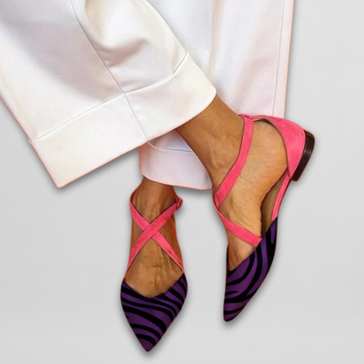 Rhea™ | Ballerinas mit Riemchen