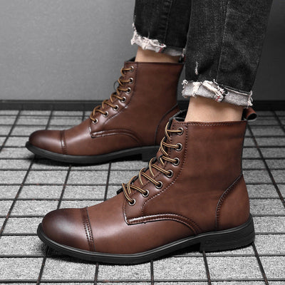 Mats | Kunstläder Stiefeletten