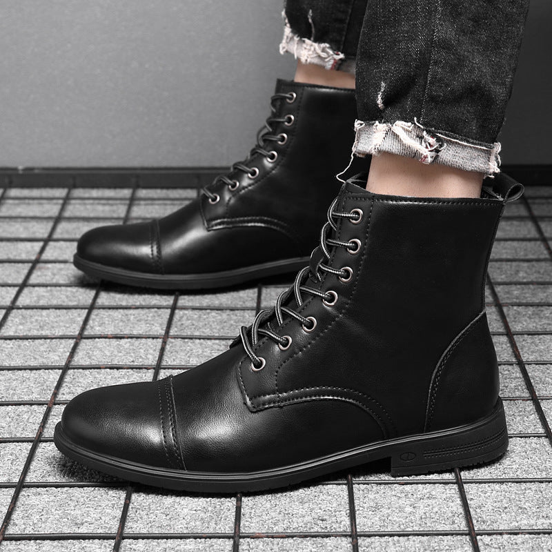 Mats | Kunstläder Stiefeletten
