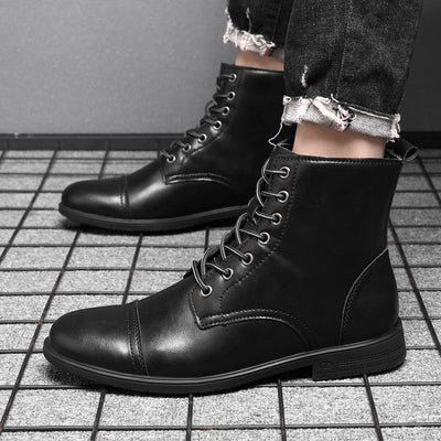 Mats | Kunstläder Stiefeletten