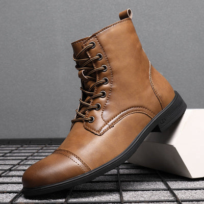 Mats | Kunstläder Stiefeletten