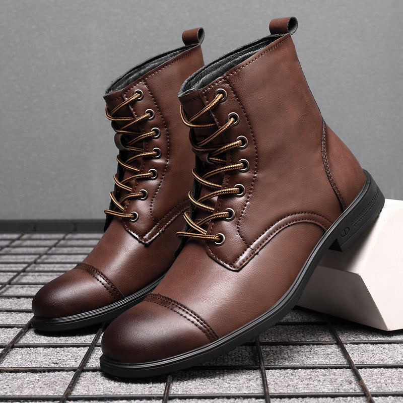 Mats | Kunstläder Stiefeletten