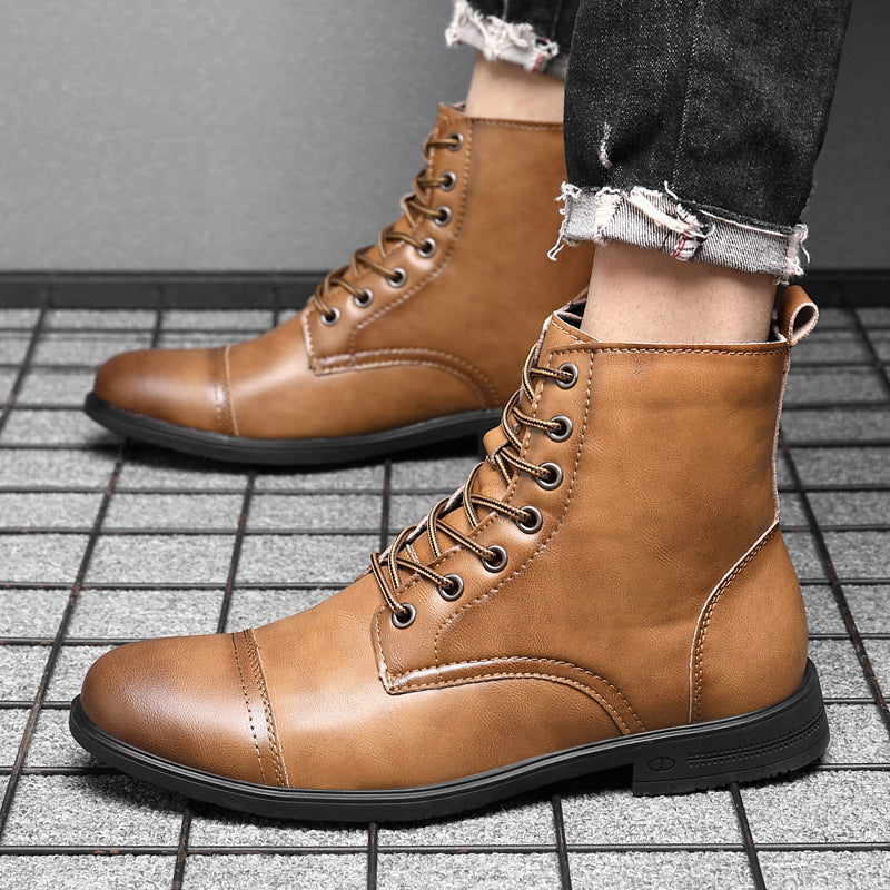Mats | Kunstläder Stiefeletten