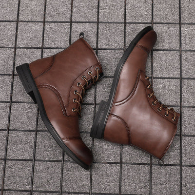 Mats | Kunstläder Stiefeletten