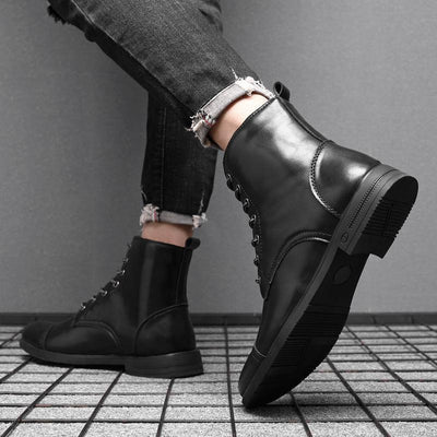 Mats | Kunstläder Stiefeletten