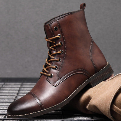 Mats | Kunstläder Stiefeletten