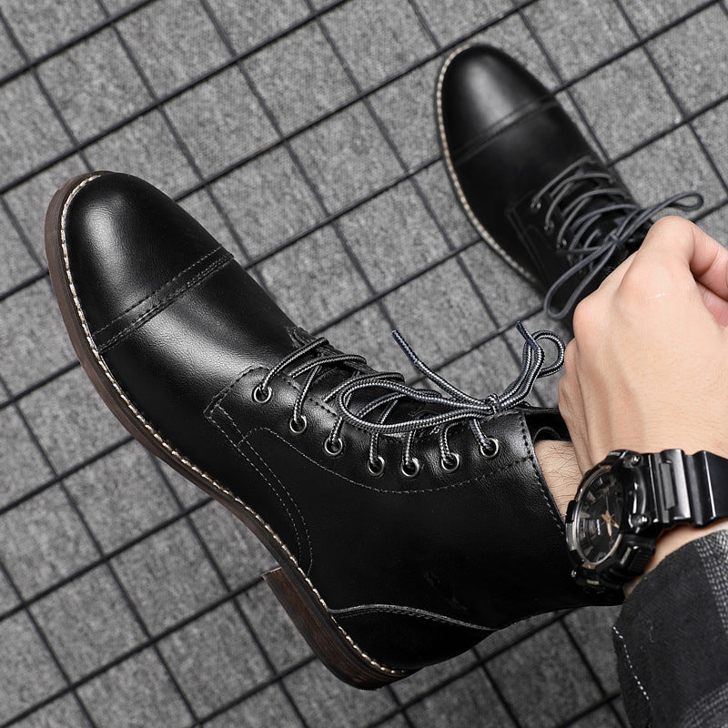 Mats | Kunstläder Stiefeletten