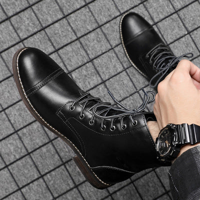 Mats | Kunstläder Stiefeletten