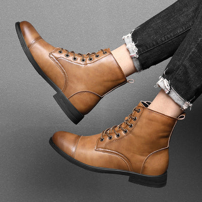 Mats | Kunstläder Stiefeletten