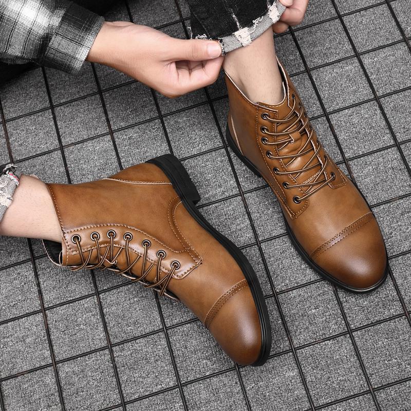 Mats | Kunstläder Stiefeletten
