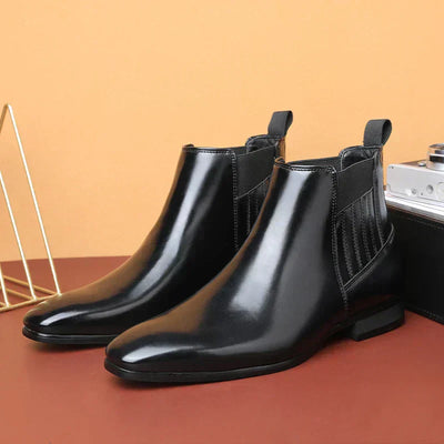 Simon | Kunstläder Stiefeletten