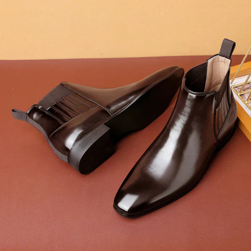 Simon | Kunstläder Stiefeletten
