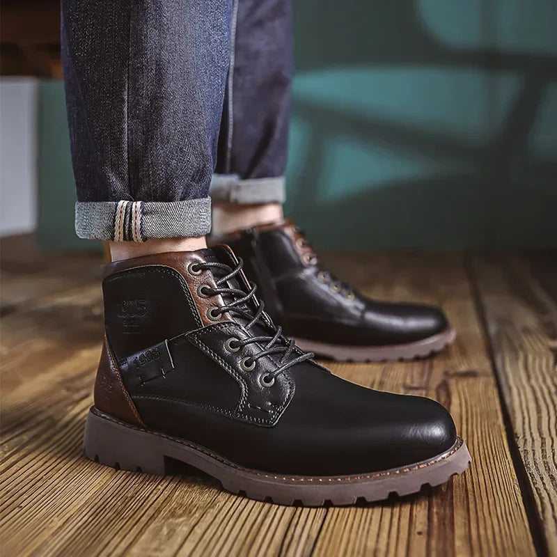 Tobias | Kunstläder Stiefeletten
