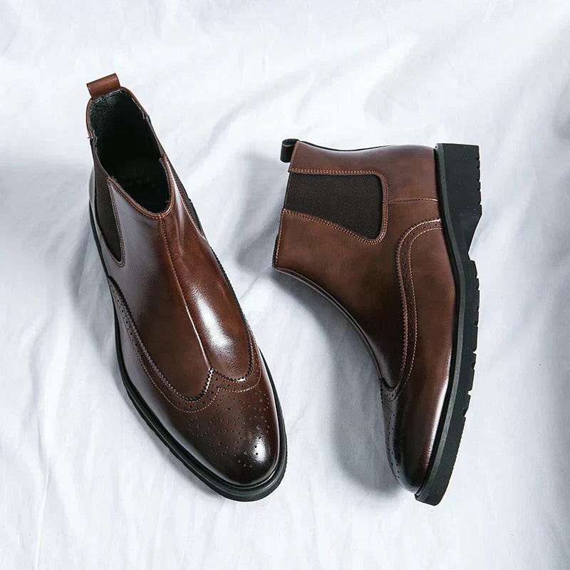 Nicolas | Kunstläder Chelsea-Stiefel