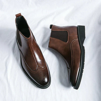 Nicolas | Kunstläder Chelsea-Stiefel