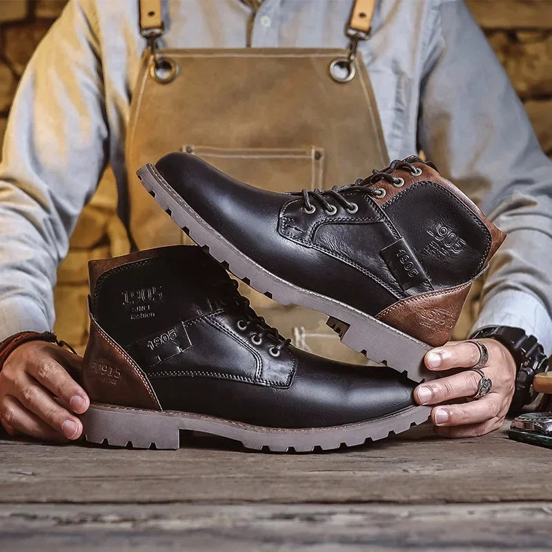 Tobias | Kunstläder Stiefeletten
