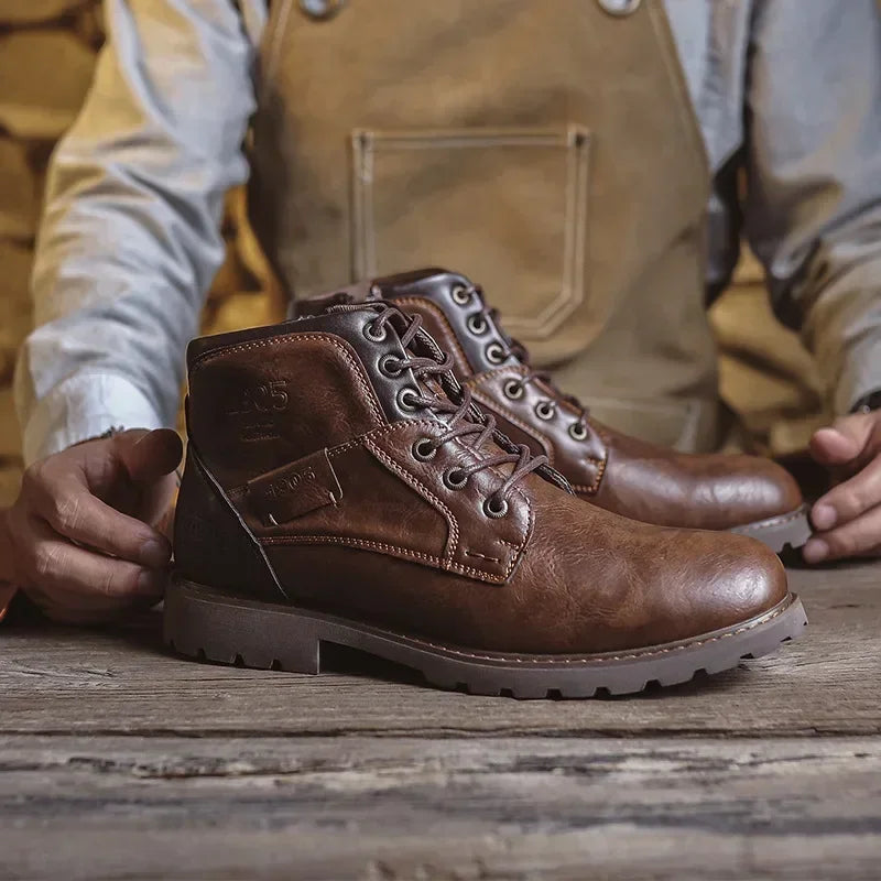 Tobias | Kunstläder Stiefeletten