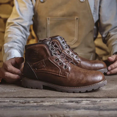 Tobias | Kunstläder Stiefeletten