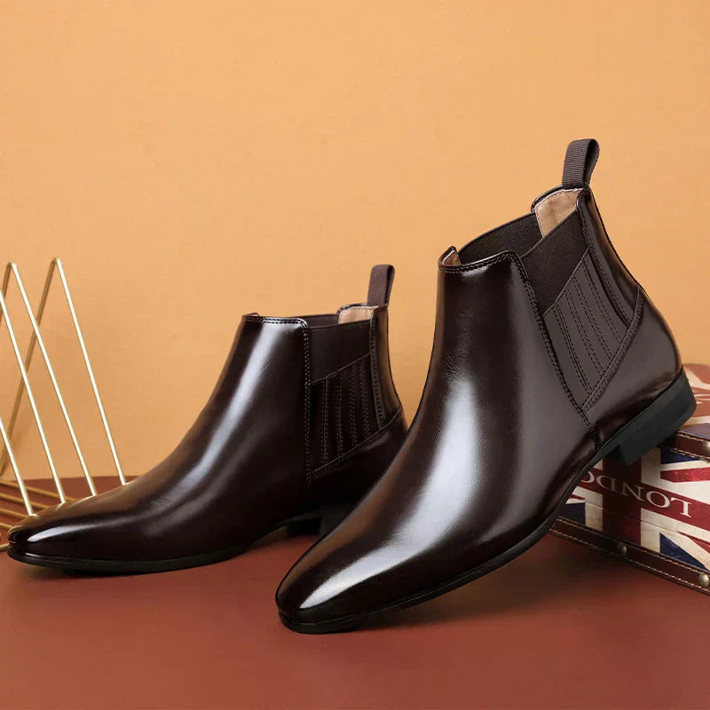 Simon | Kunstläder Stiefeletten