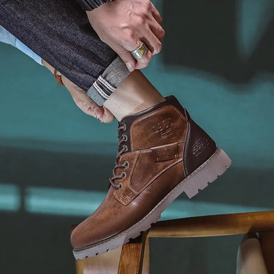 Tobias | Kunstläder Stiefeletten