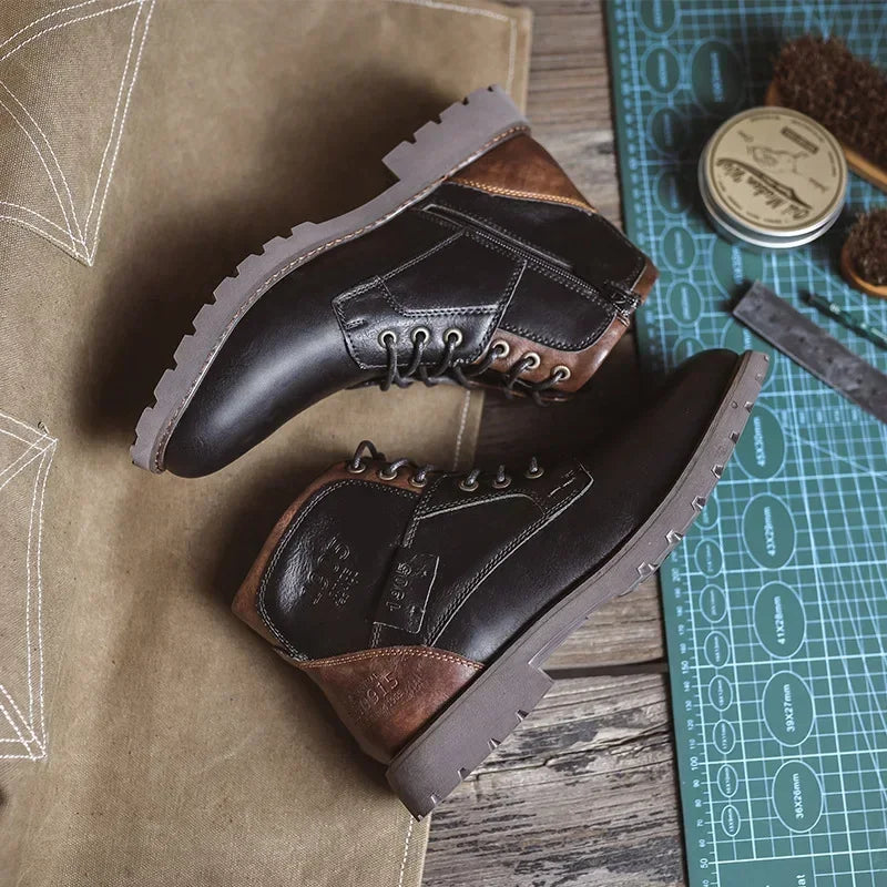 Tobias | Kunstläder Stiefeletten
