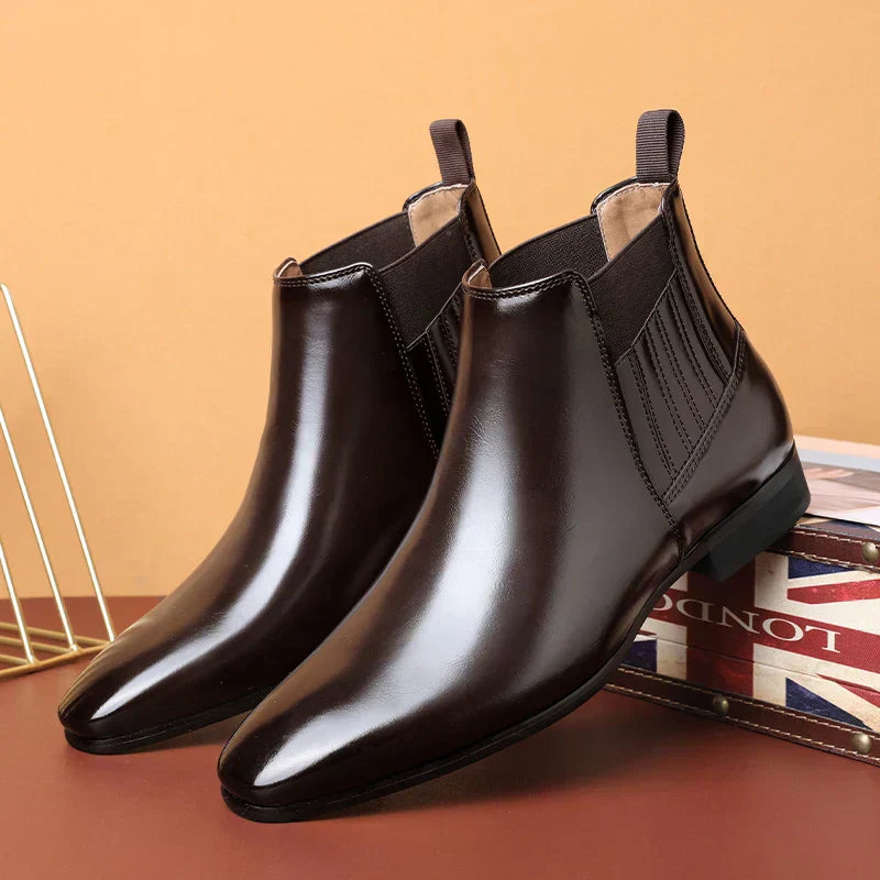 Simon | Kunstläder Stiefeletten