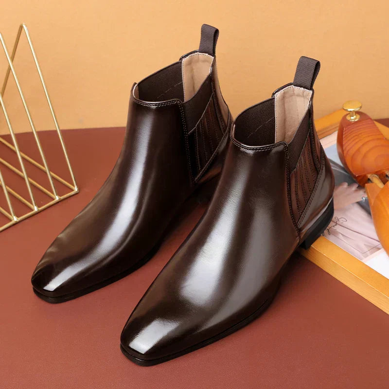 Simon | Kunstläder Stiefeletten