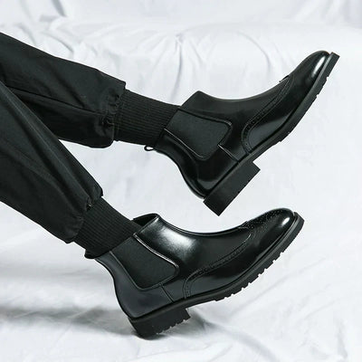 Nicolas | Kunstläder Chelsea-Stiefel