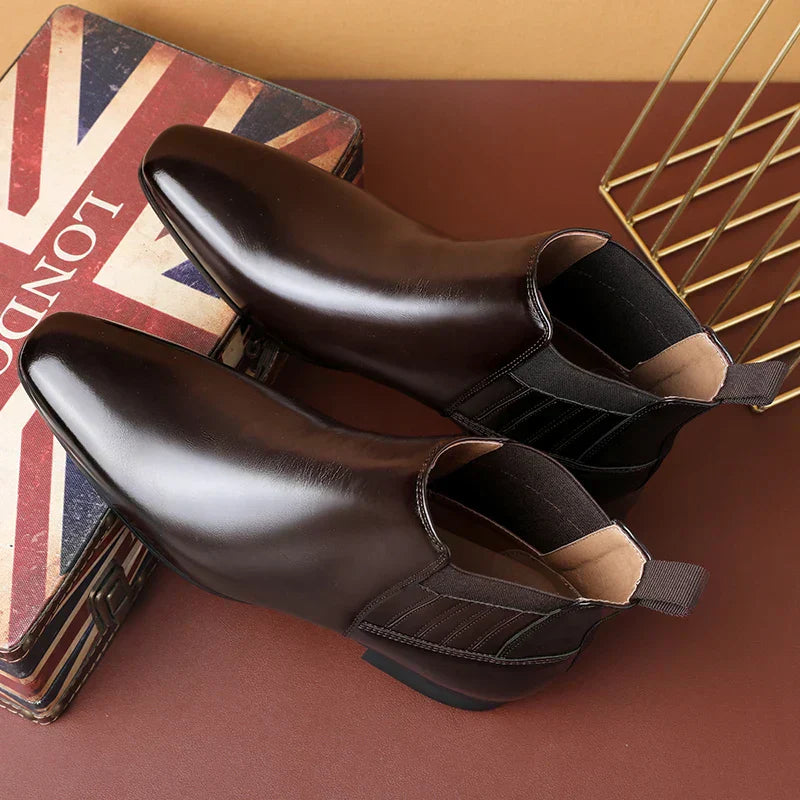 Simon | Kunstläder Stiefeletten