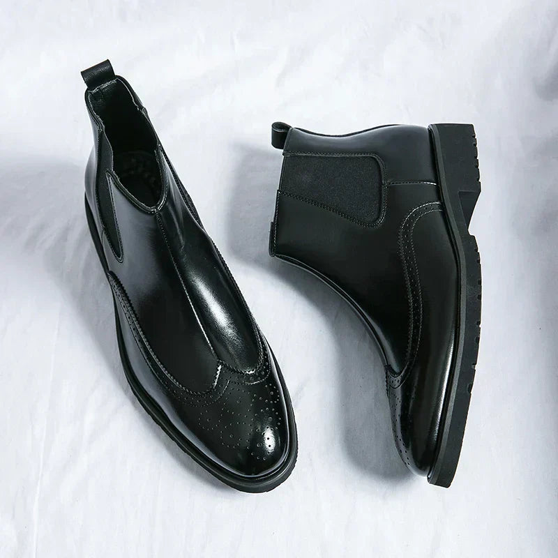 Nicolas | Kunstläder Chelsea-Stiefel
