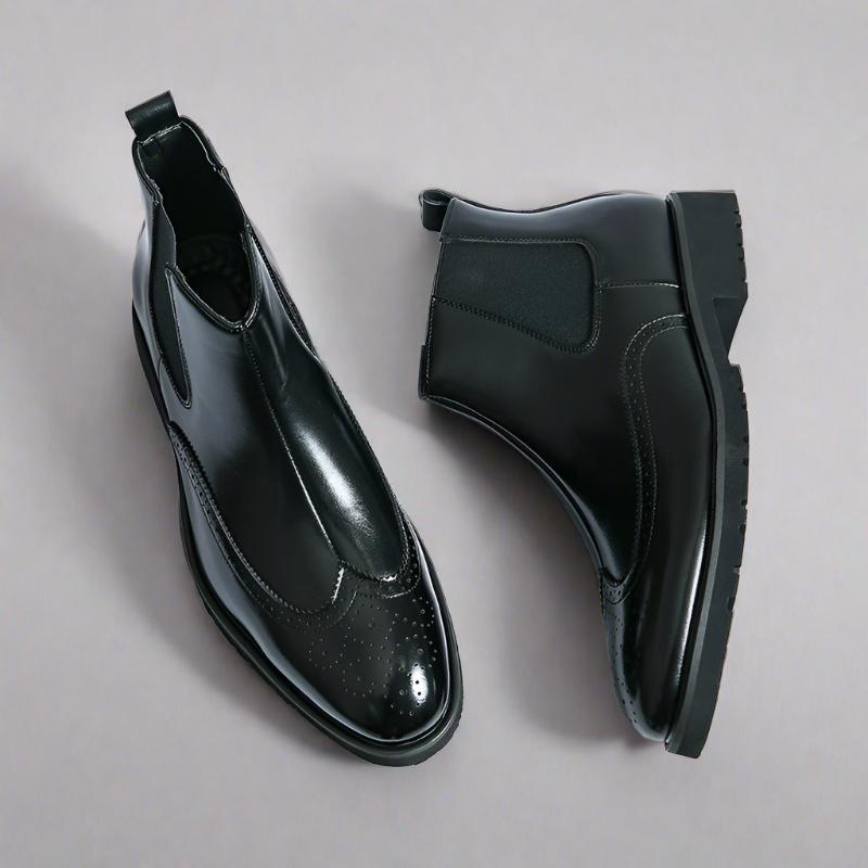 Nicolas | Kunstläder Chelsea-Stiefel