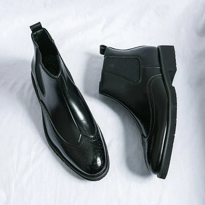 Nicolas | Kunstläder Chelsea-Stiefel