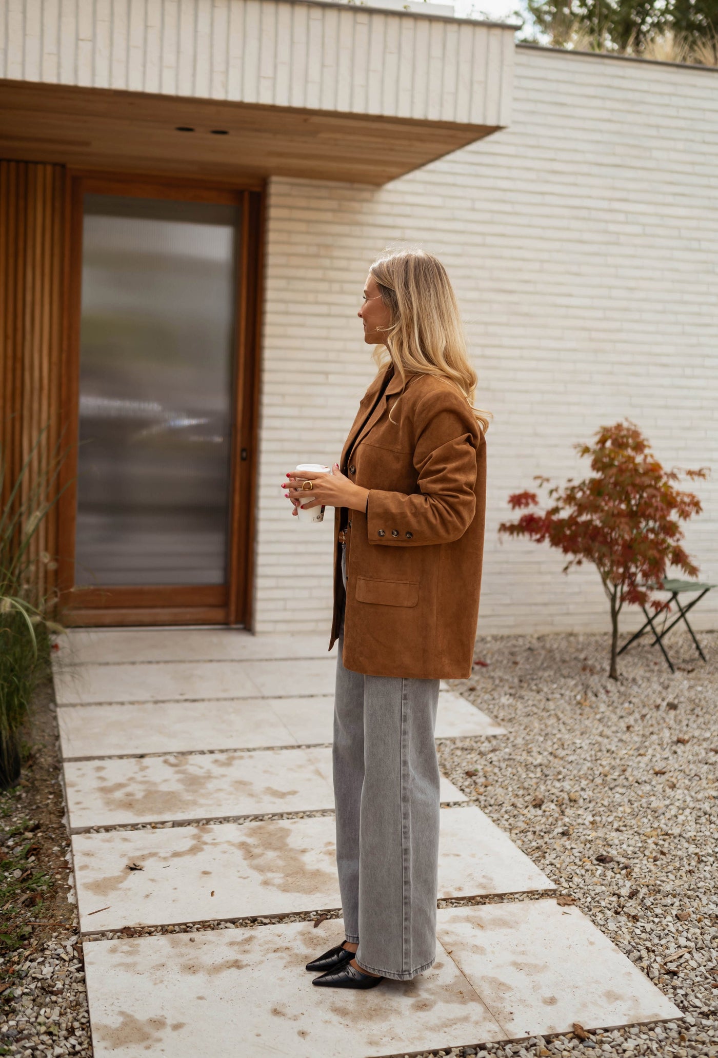 DIANA™ | DIE CAMEL-SUEDE-JACKE