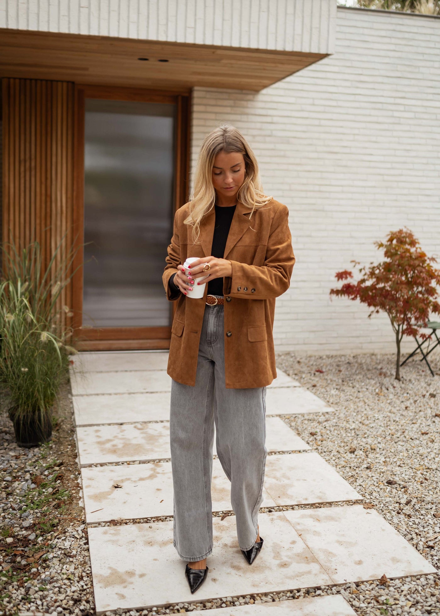 DIANA™ | DIE CAMEL-SUEDE-JACKE