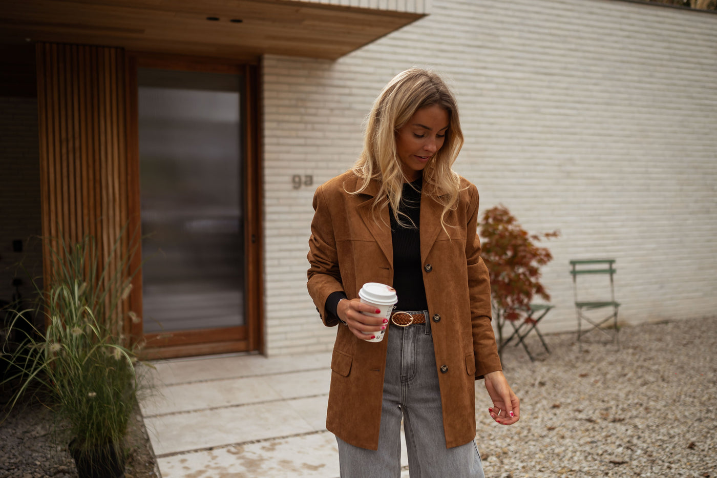 DIANA™ | DIE CAMEL-SUEDE-JACKE