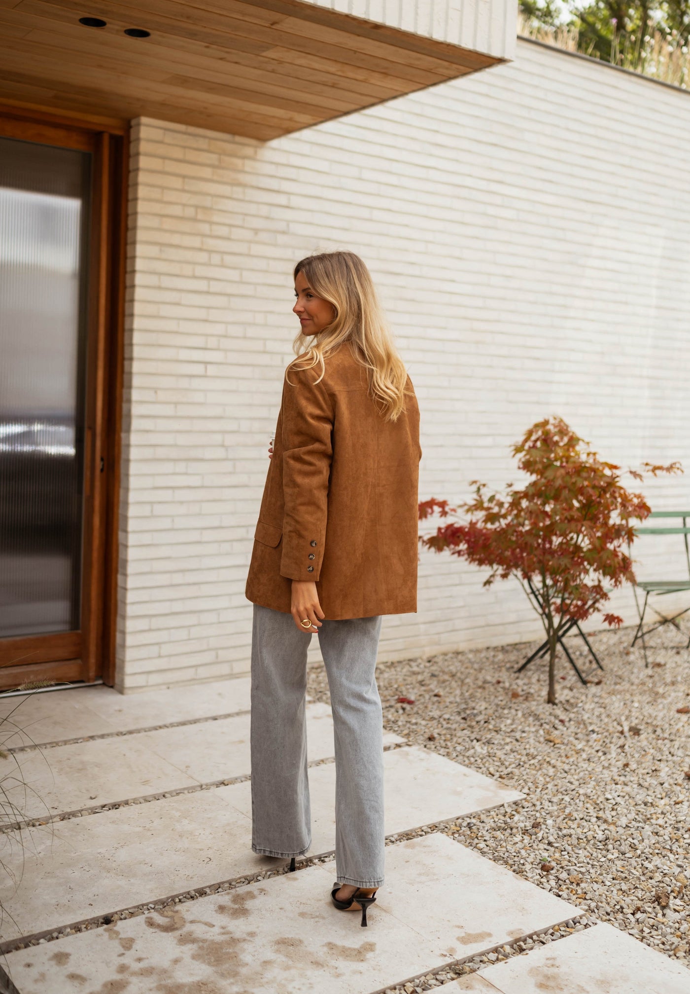 DIANA™ | DIE CAMEL-SUEDE-JACKE