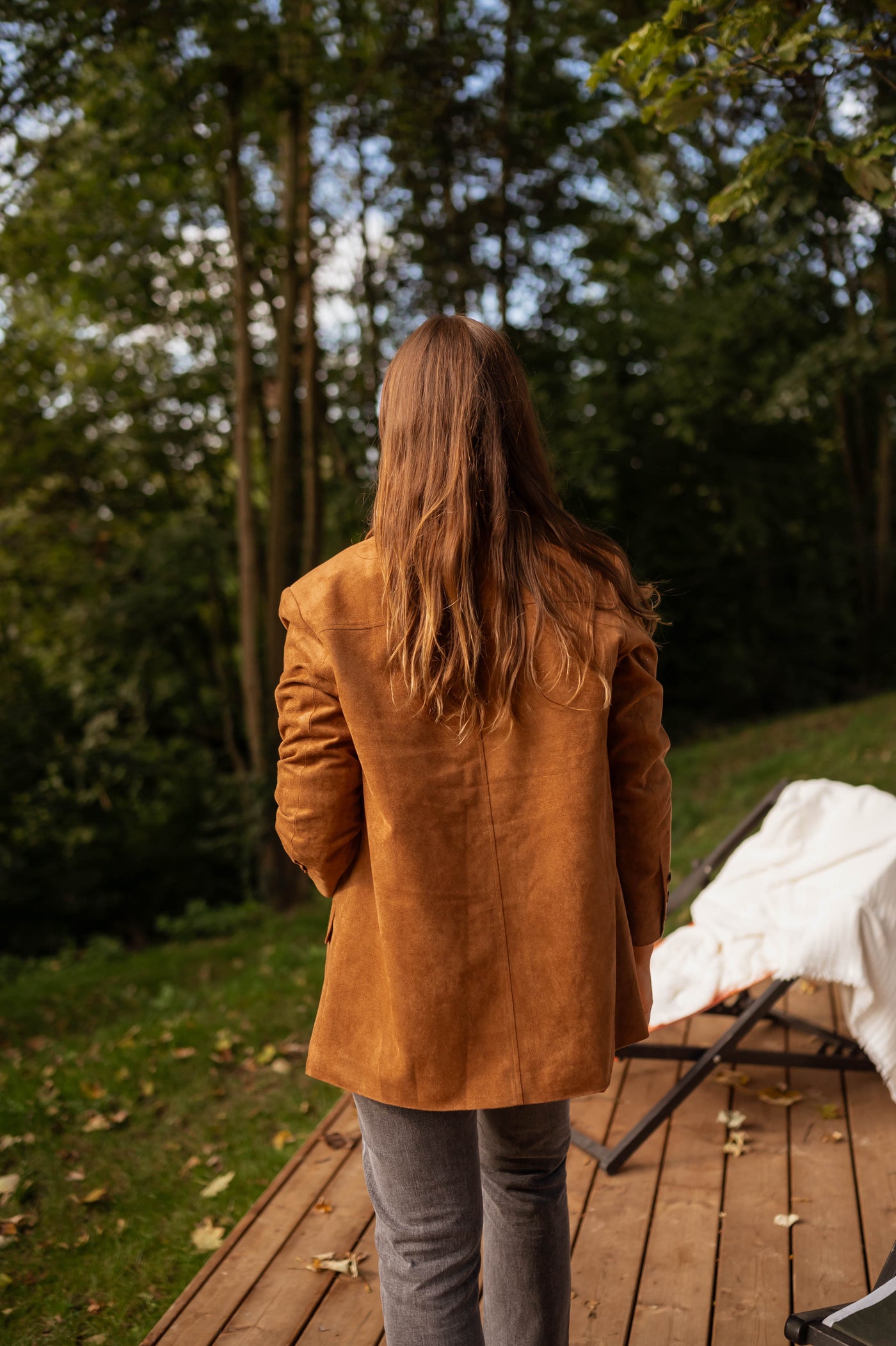 DIANA™ | DIE CAMEL-SUEDE-JACKE