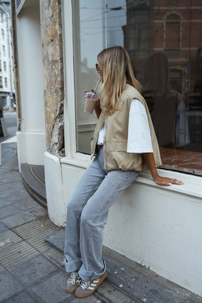 ELENA™ | DIE BEIGE UTILITY-WESTE