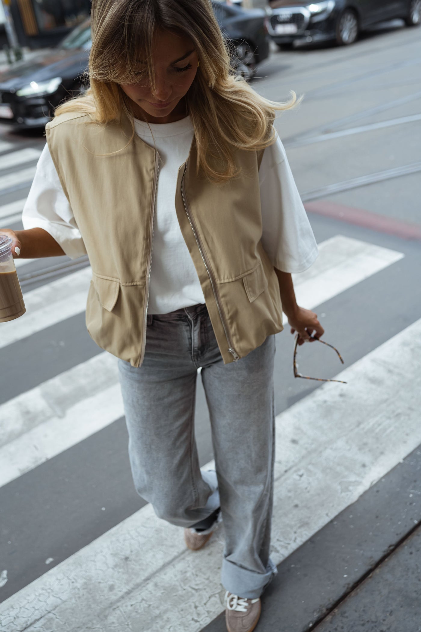 ELENA™ | DIE BEIGE UTILITY-WESTE