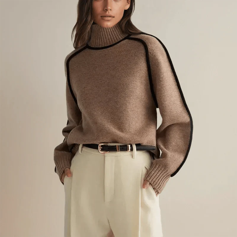 Amanda™ | Stilvoller Rollkragenpullover