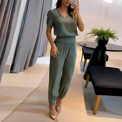 ANNELIESE | Trendiges Set mit Bluse und Hose